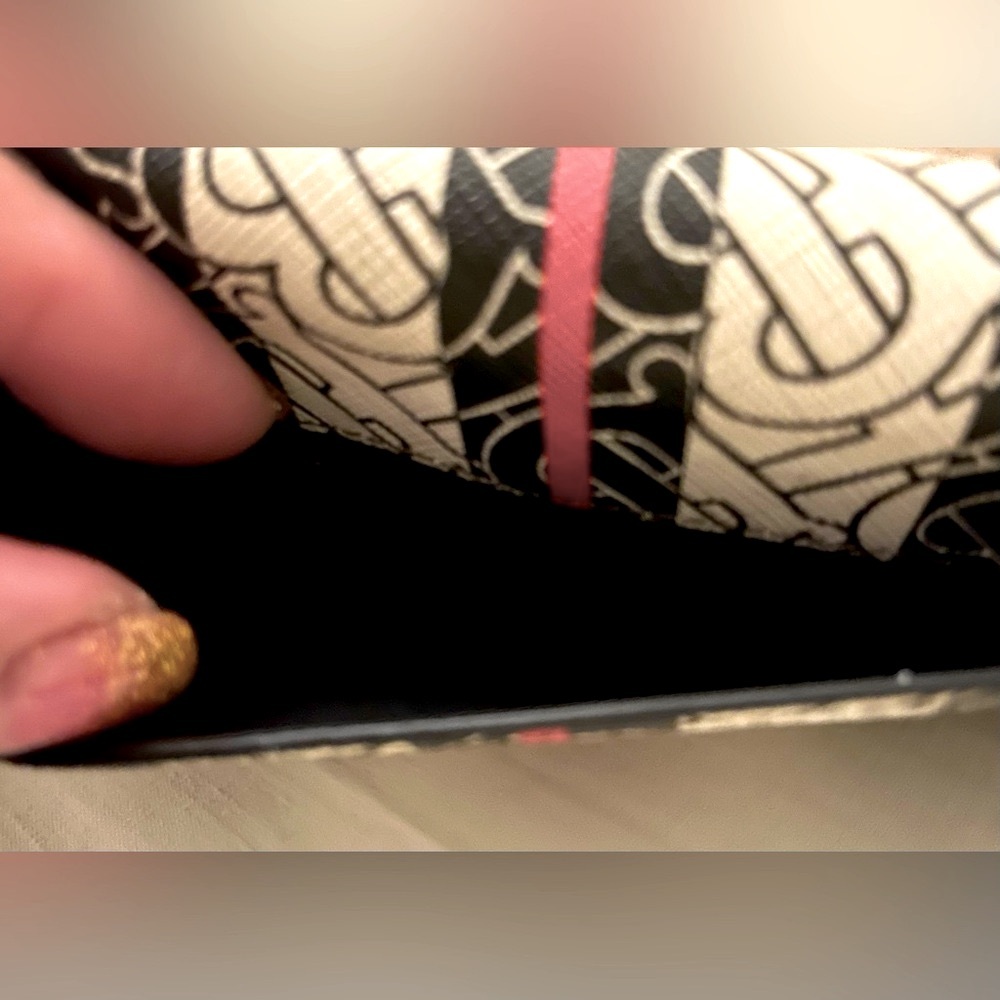 Burberry Authentic Monogram Stripe Brown Coated C… - image 4